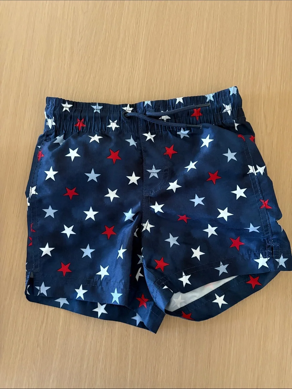 Old Navy Navy Swim Shorts with Red & White Stars